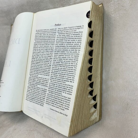 1968 Random House Dictionary of the English Language College Edition HUGE BOOK! - Picture 8 of 10